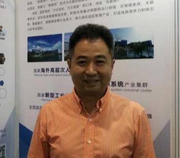 无锡微纳产业发展有限公司副总经理刘放照片