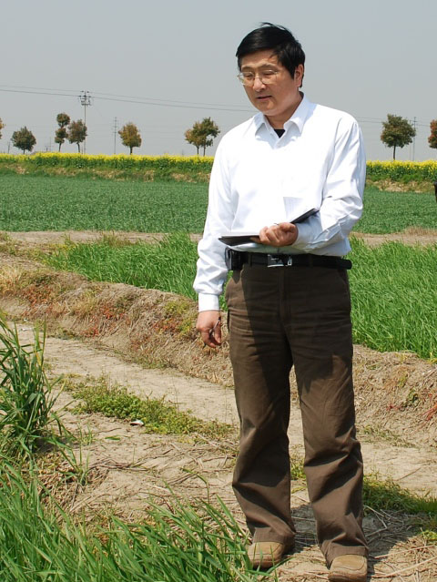 农业与生物技术学院教授张国平照片
