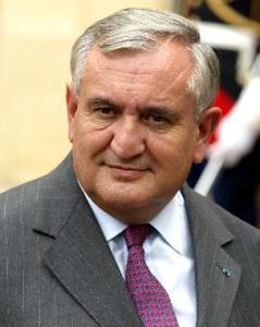法国前总统Jean-Pierre Raffarin