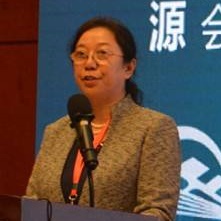 中国生物发酵产业协会副理事长兼秘书长李晓燕照片