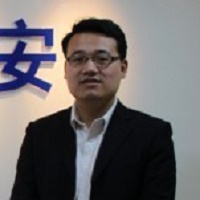 现任得安信息技术有限公司总经理刘磊照片