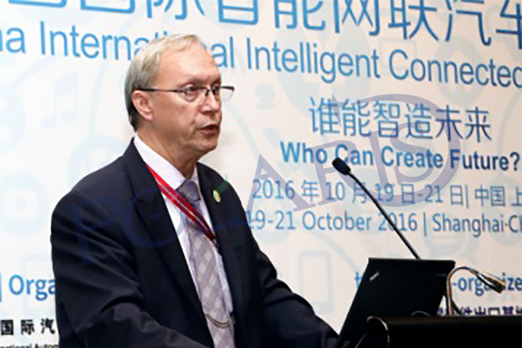 智能网联车辆协会协会主席Scott McCormick