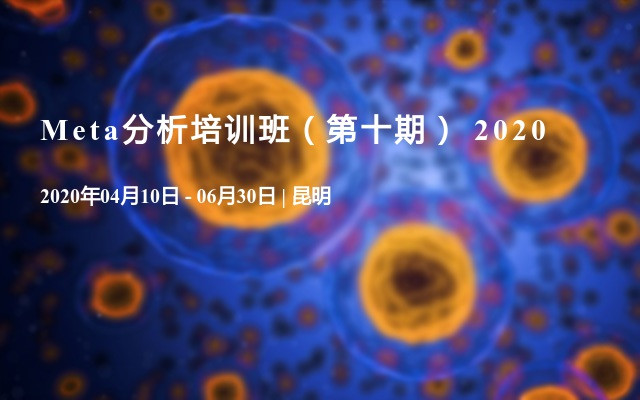 Meta分析培训班（第十期） 2020