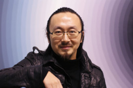 南门书法创始人朱敬一照片