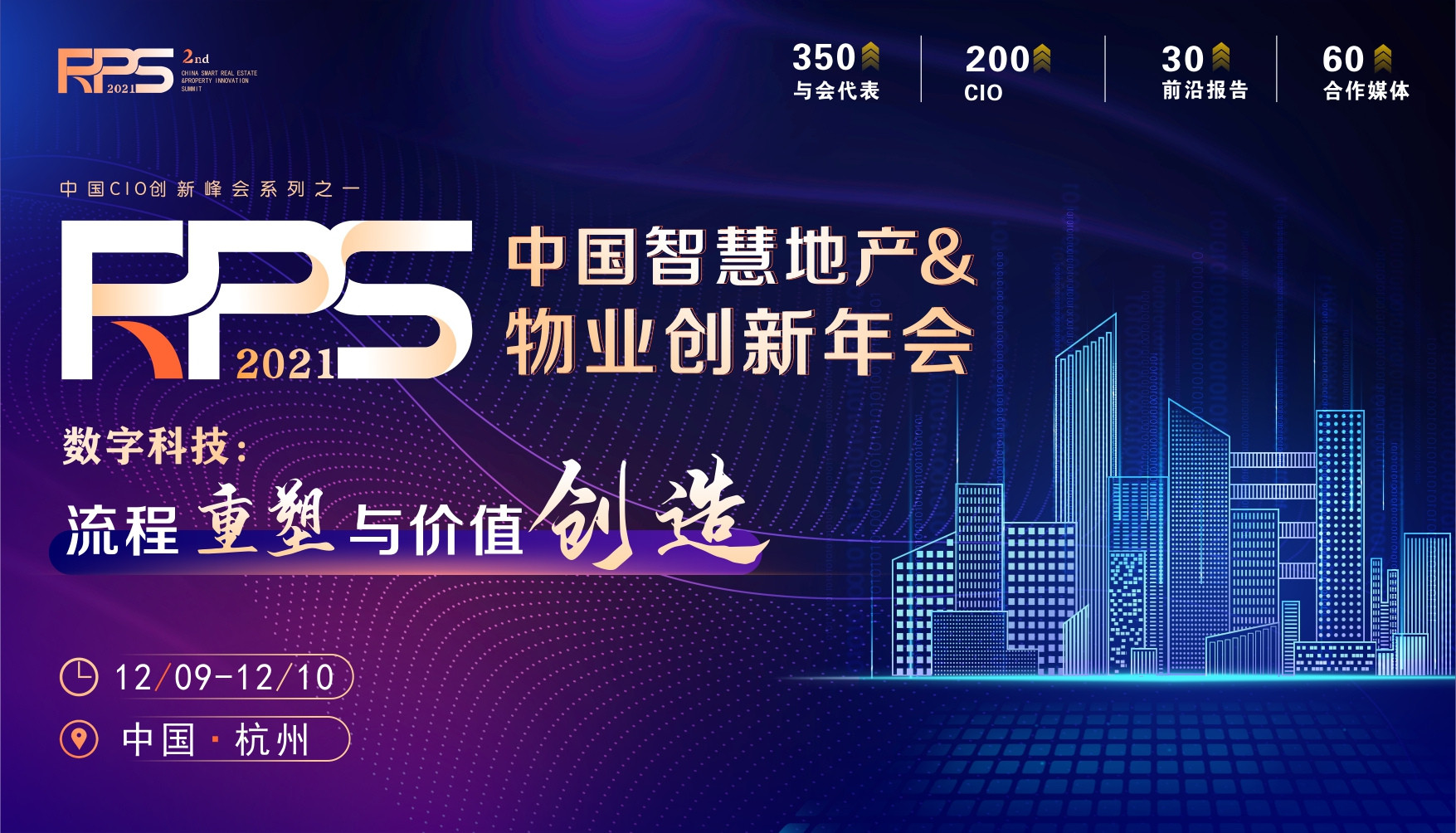 RPS 2021第二屆中國智慧地產&物業創新年會