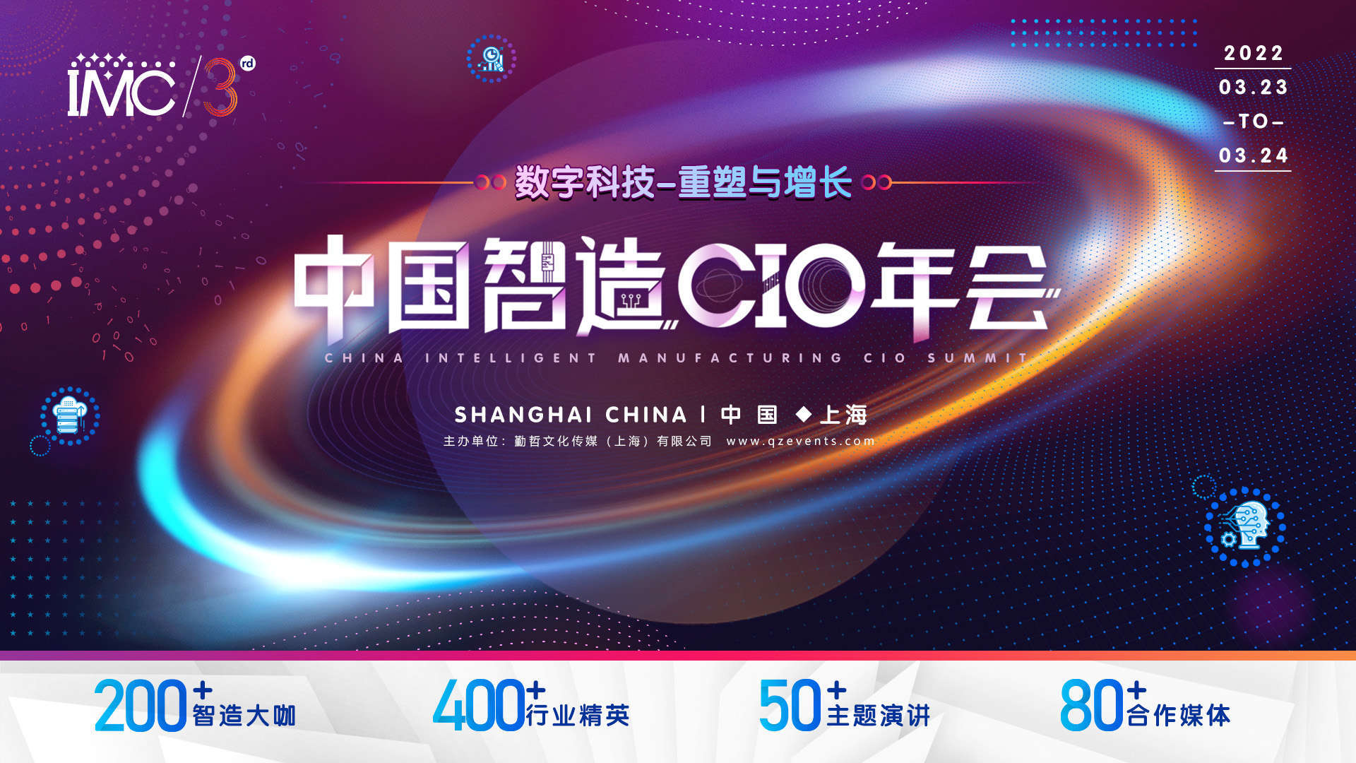 IMC 2022第三届中国智造CIO年会