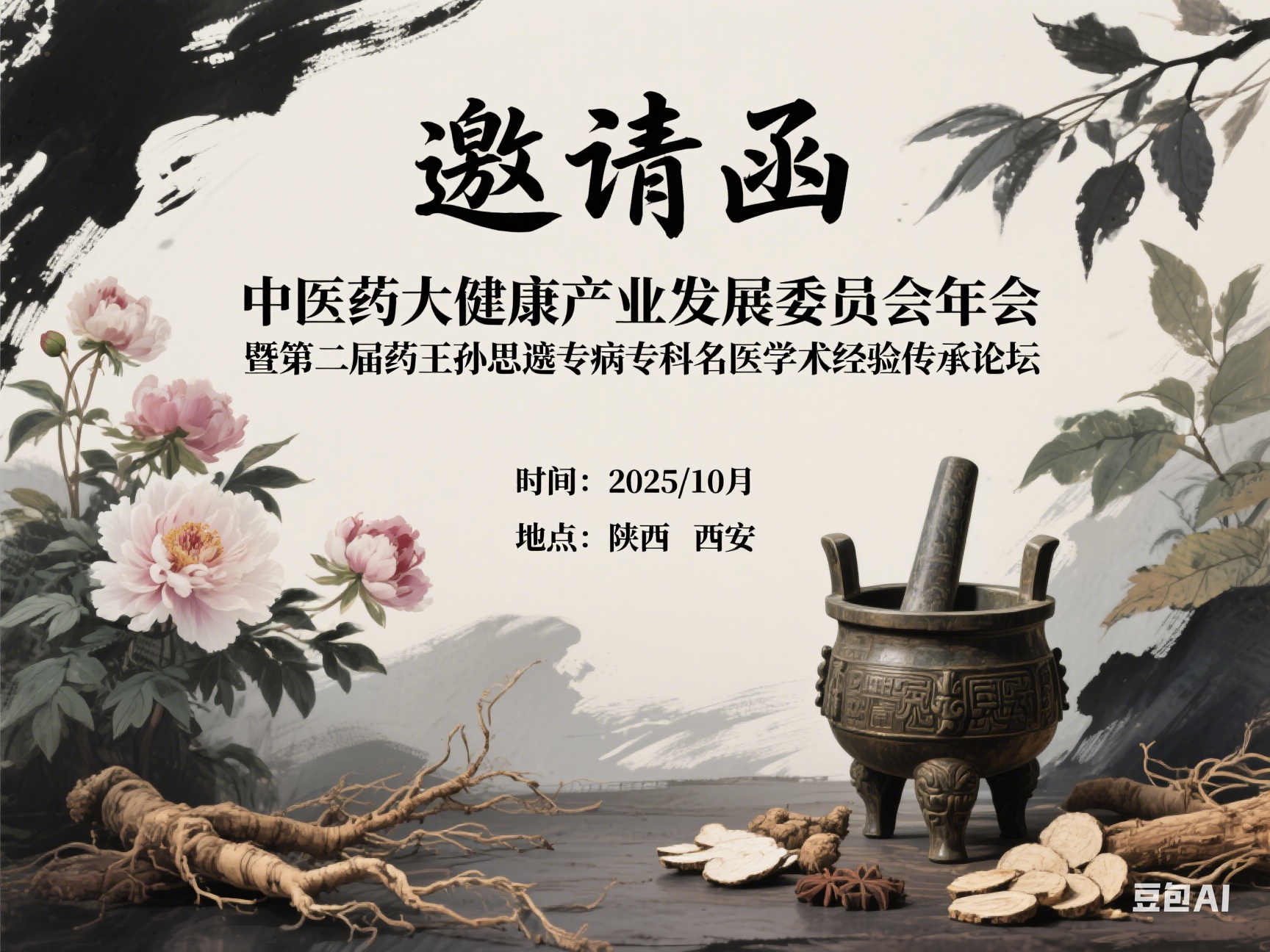 中医药大健康产业发展委员会年会暨第二届药王孙思邈专病专科名医学术经验传承论坛
