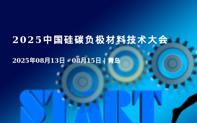 2025中国硅碳负极材料技术大会