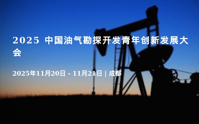 2025 中国油气勘探开发青年创新发展大会
