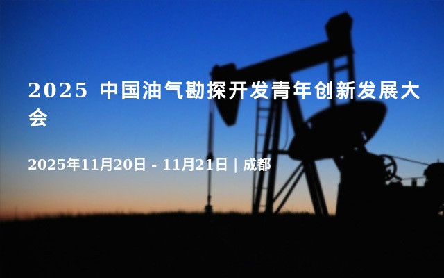 2025 中国油气勘探开发青年创新发展大会