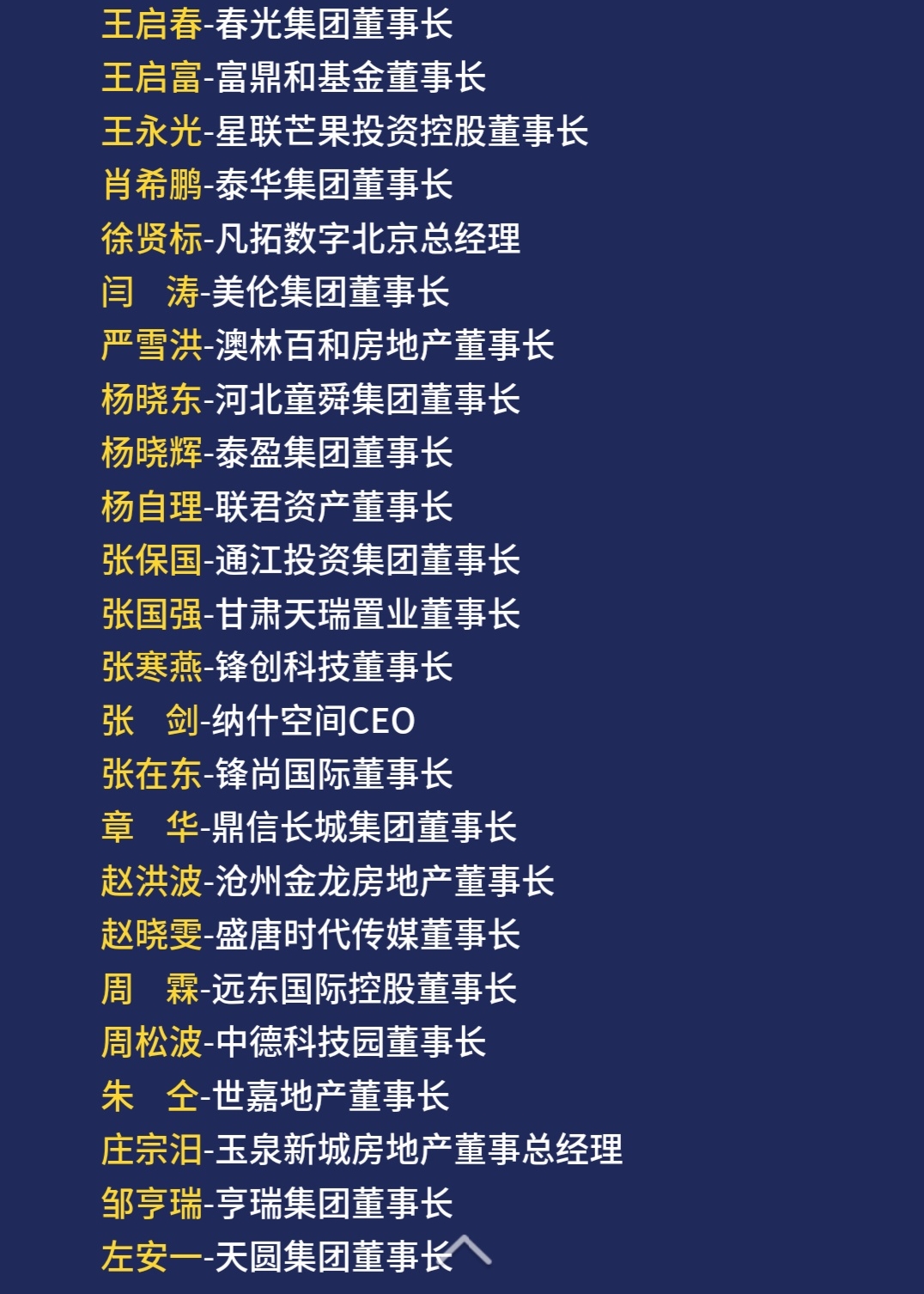 2018(第九届)中国地产领袖年会