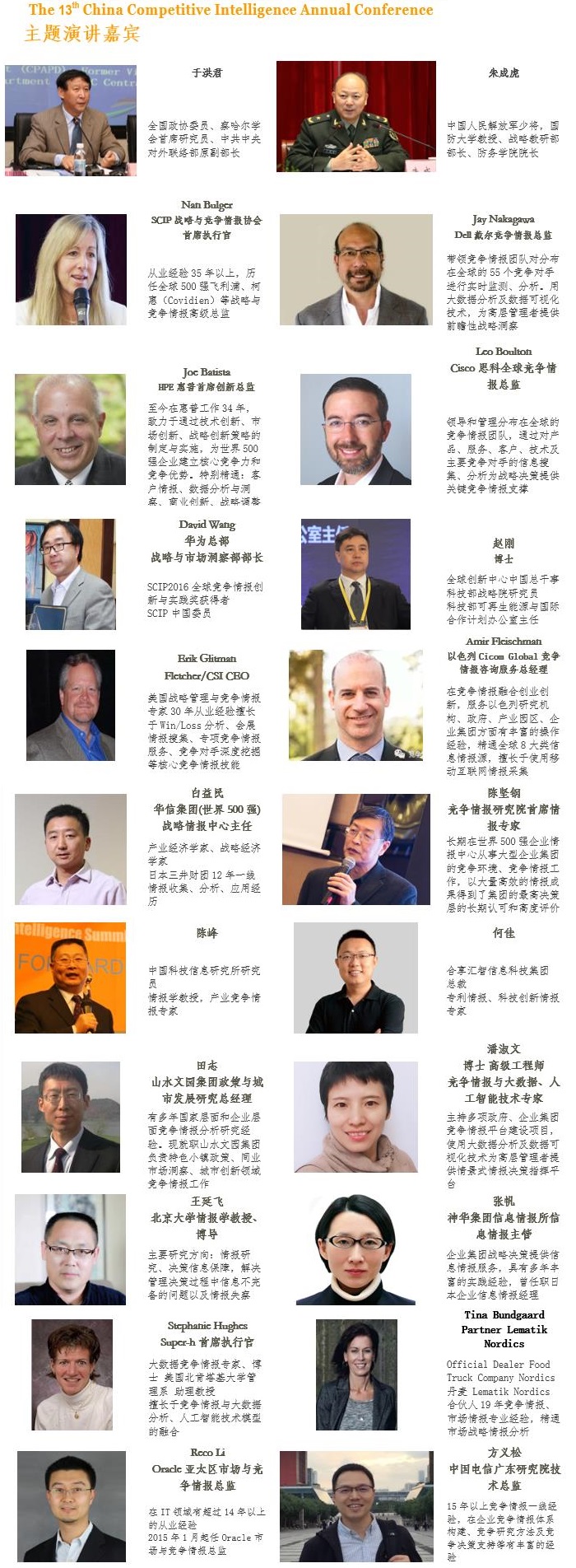 2018年第13届中国竞争情报国际年会