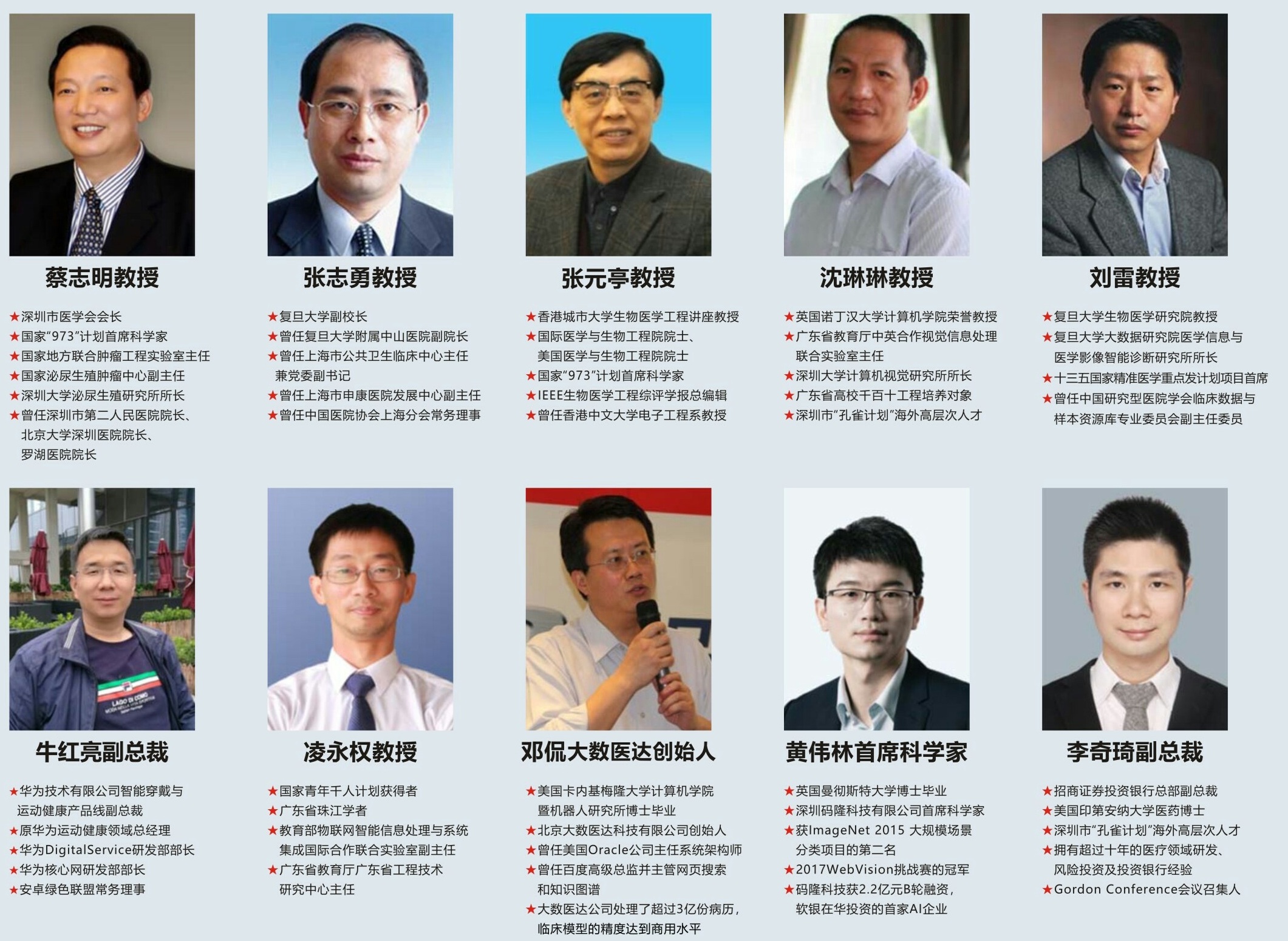 2018深圳国际BT领袖峰会——人工智能引领医疗健康革命论坛