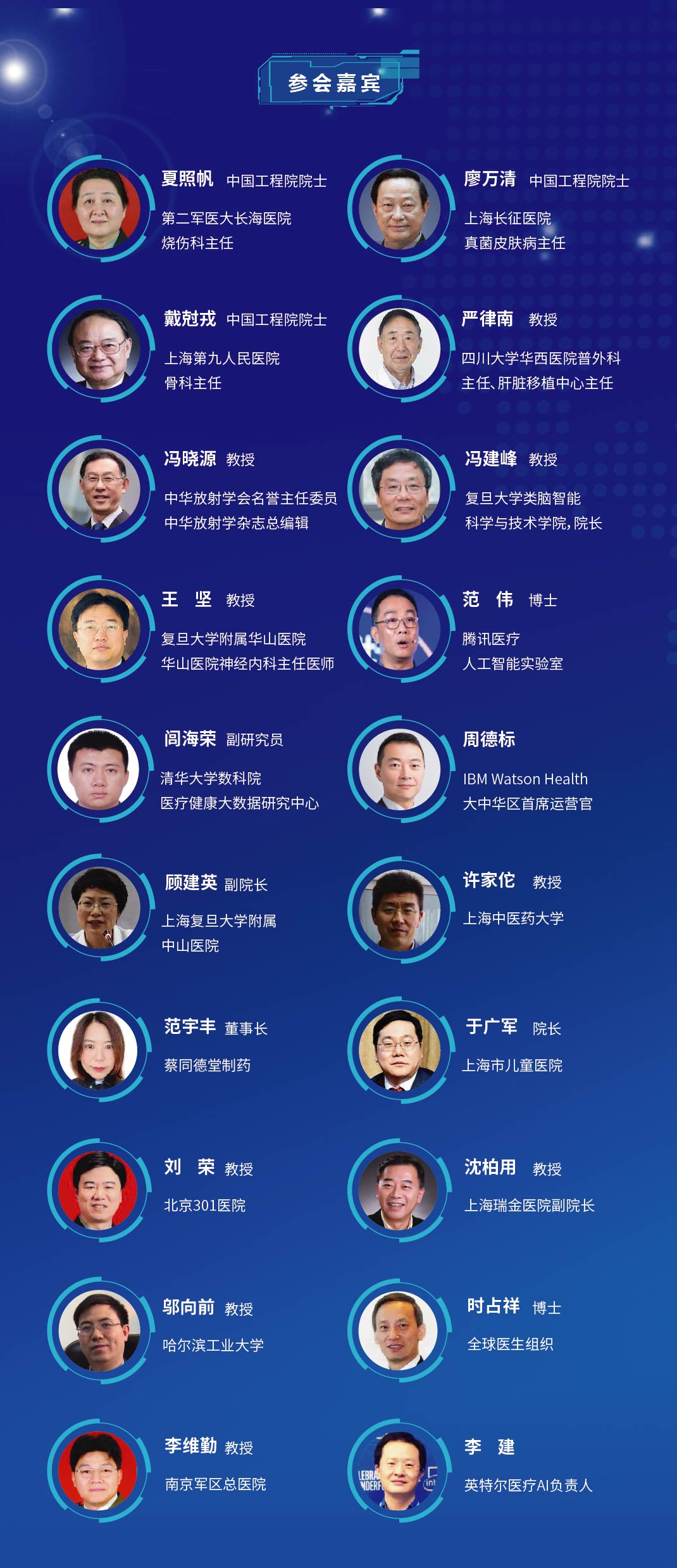 2018全国医学人工智能创新高峰论坛（上海）