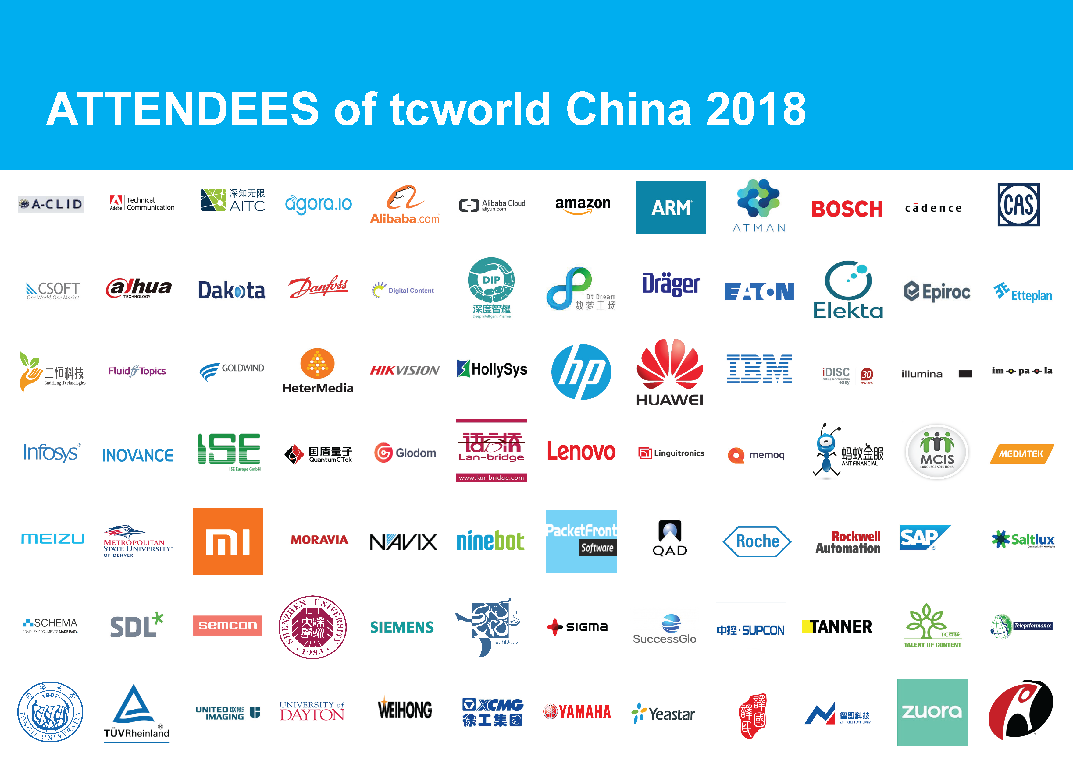 tcworld China 2019 中国技术传播大会（上海）