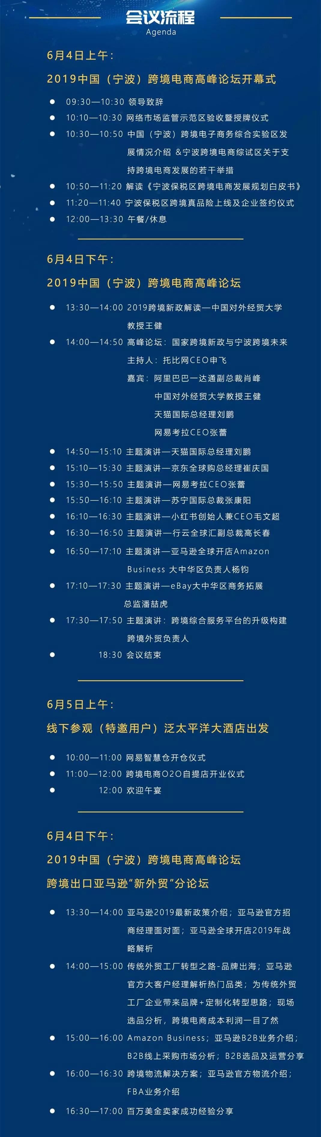 2019年中国（宁波）跨境电商高峰论坛
