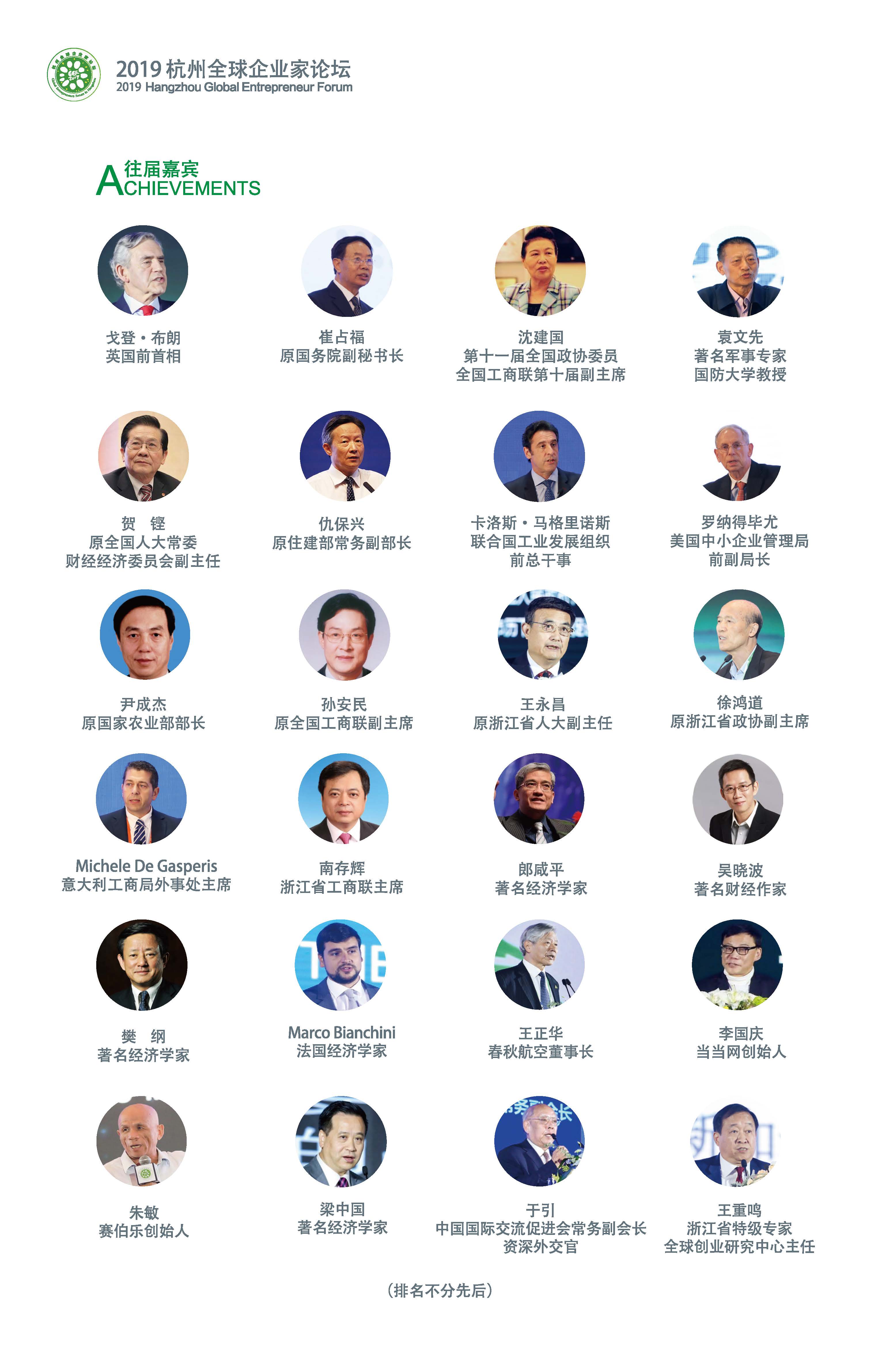 2019第四届杭州全球企业家论坛