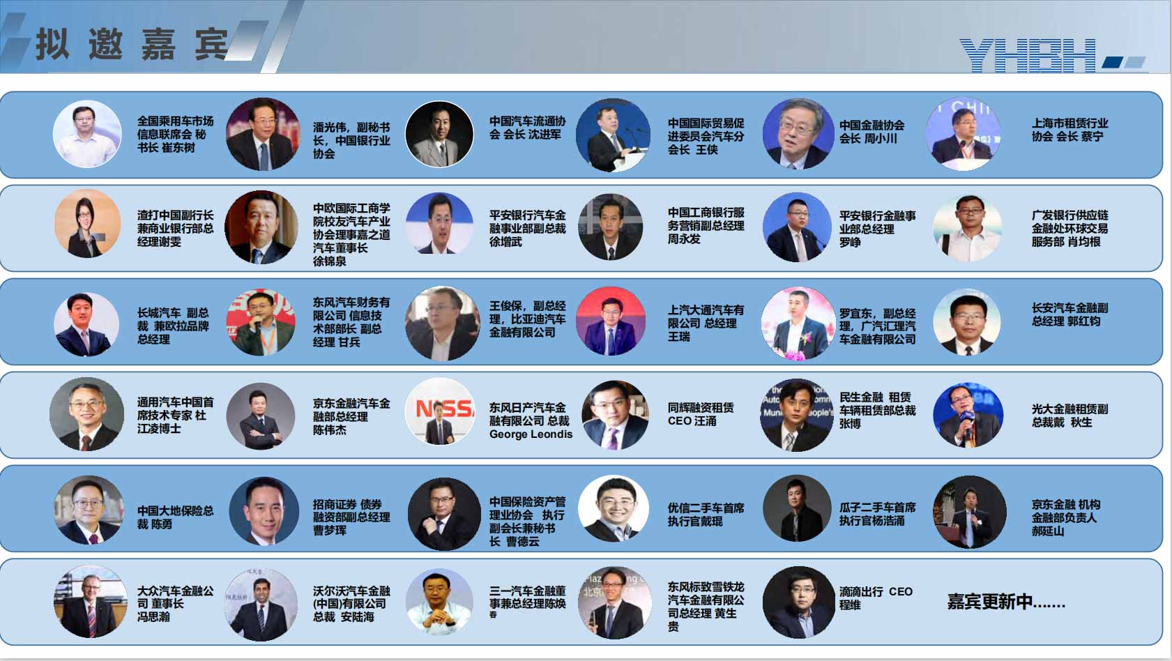2019中国汽车金融年会（上海）