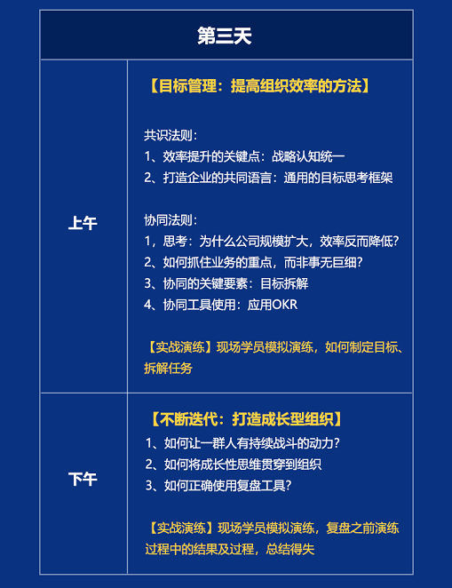 2019目标管理·总裁特训营（杭州）