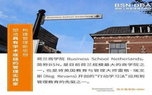 2020荷兰商学院DBA工商管理博士学位项目 | 加入BSN，探索管理新高度