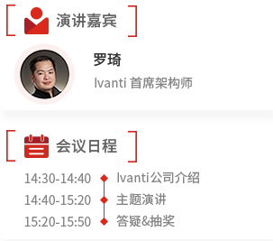 2020非常时期的IT思考-Ivanti Cloud引领效率革命