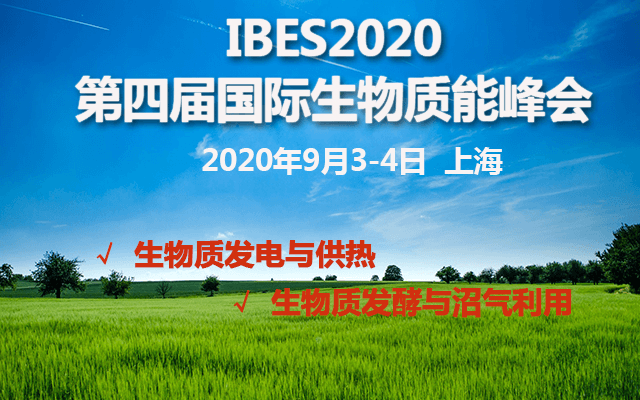 2020第四届国际生物质能峰会