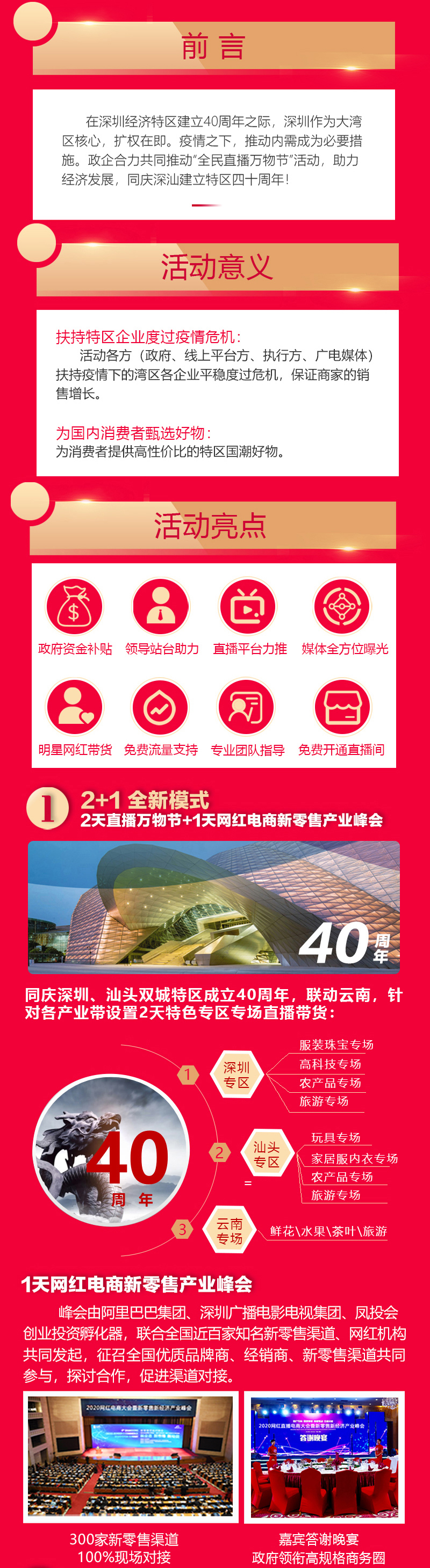 2020 I Shopping直播万物节暨网红直播电商新经济产业峰会（深圳）