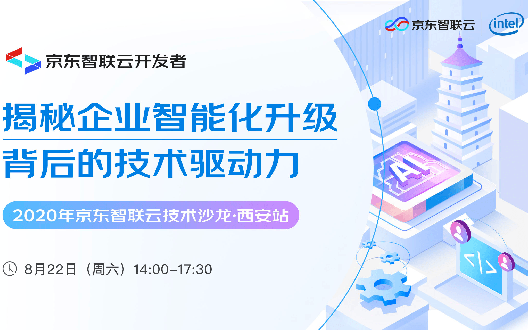 京东智能云技术沙龙西安站--揭秘企业智能化升级背后的技术驱动力