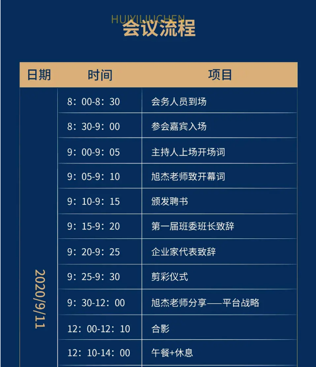 企业培训2020年寡头大学9月培训