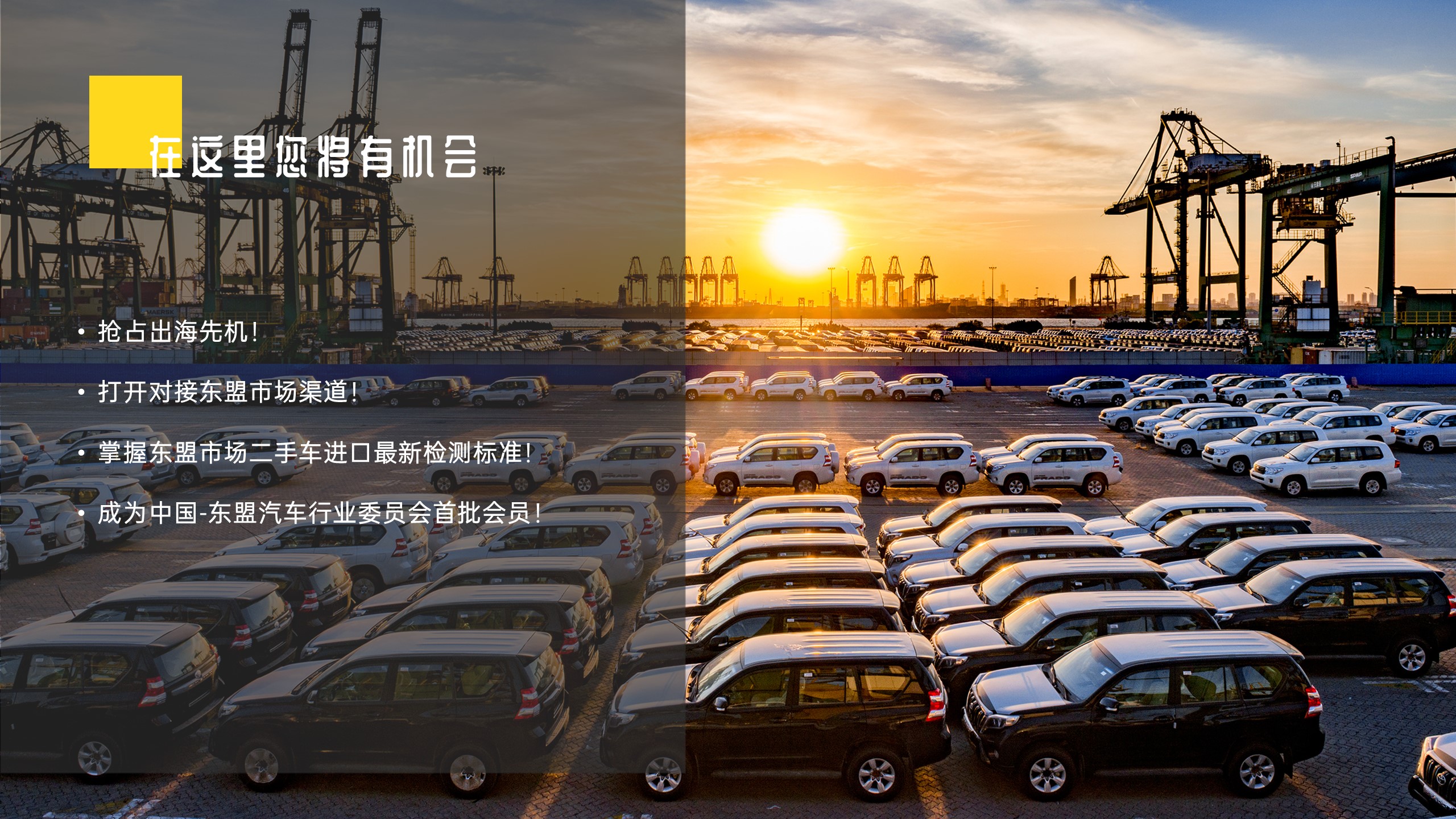 2021中国-东盟二手车线上高峰论坛暨中国-东盟汽车行业委员会成立大会