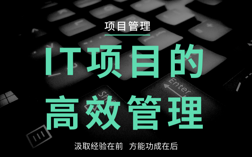 项目管理：IT项目的高效管理