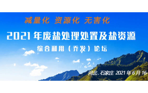 2021废盐处理处置及盐资源综合利用（乔发）论坛