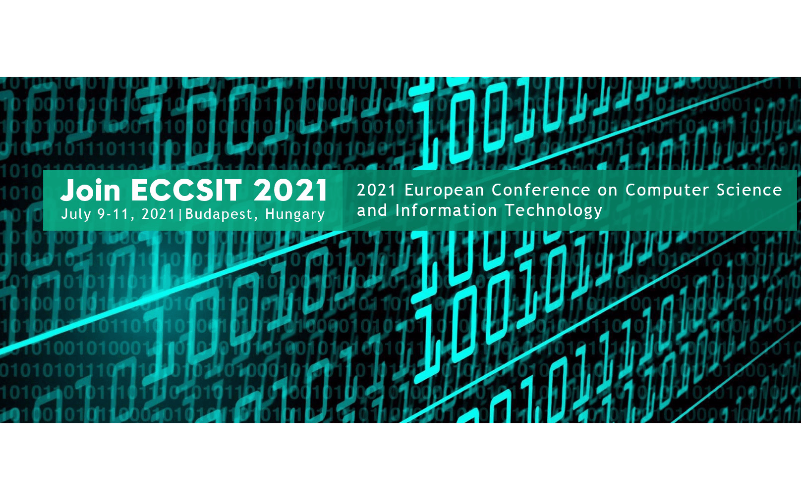 【EI检索会议】2021年欧洲计算机科学与信息技术会议(ECCSIT 2021)