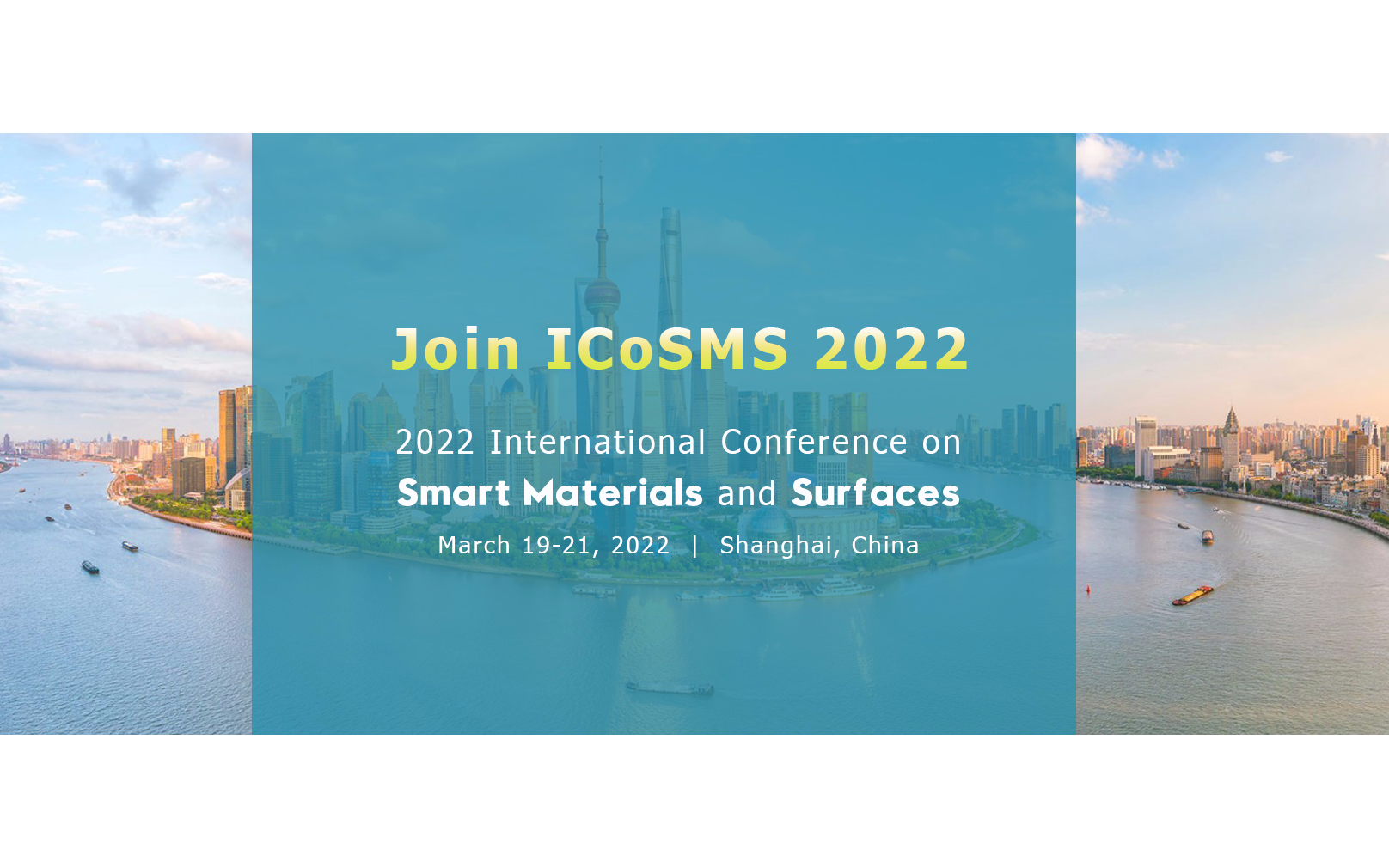 【EI检索】2022年智能材料与表面国际会议（ICoSMS 2022）   