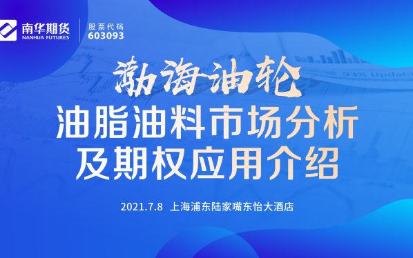 “渤海油轮”—油脂油料市场分析及期权应用介绍