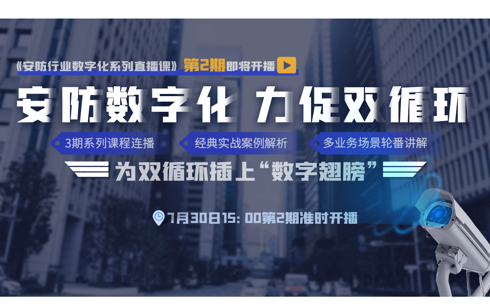 《安防行业数字化系列直播课》第2期：渠道、国产化并重，打好出海攻坚战