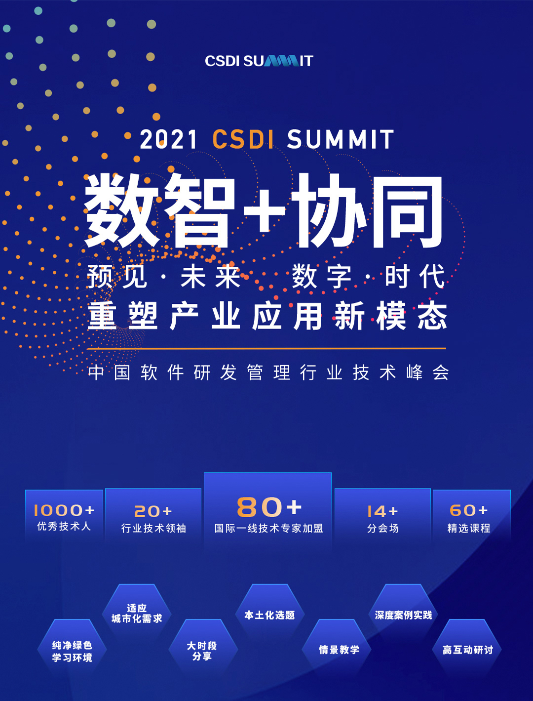 2021 CSDI SUMMIT中国软件研发管理行业技术峰会