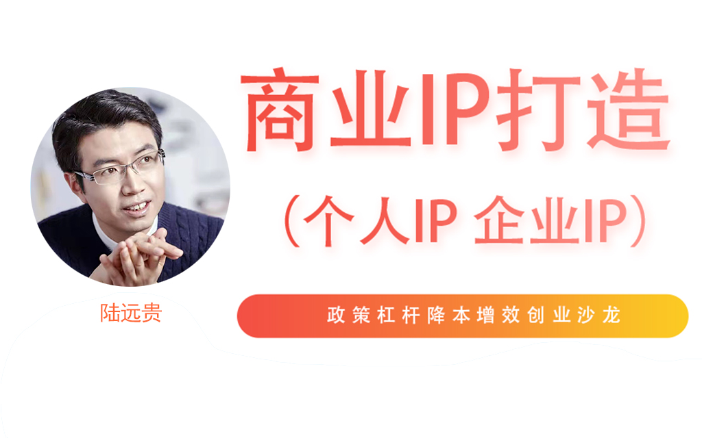  商业IP打造（个人IP企业IP）