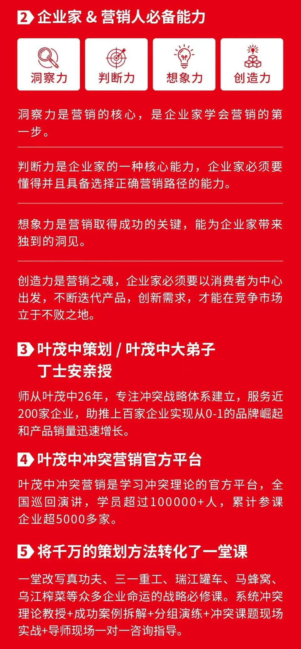 叶茂中冲突营销总裁增长课