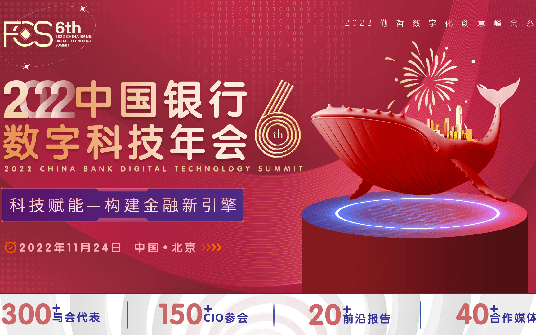 FCS 2022第六届中国银行数字科技年会