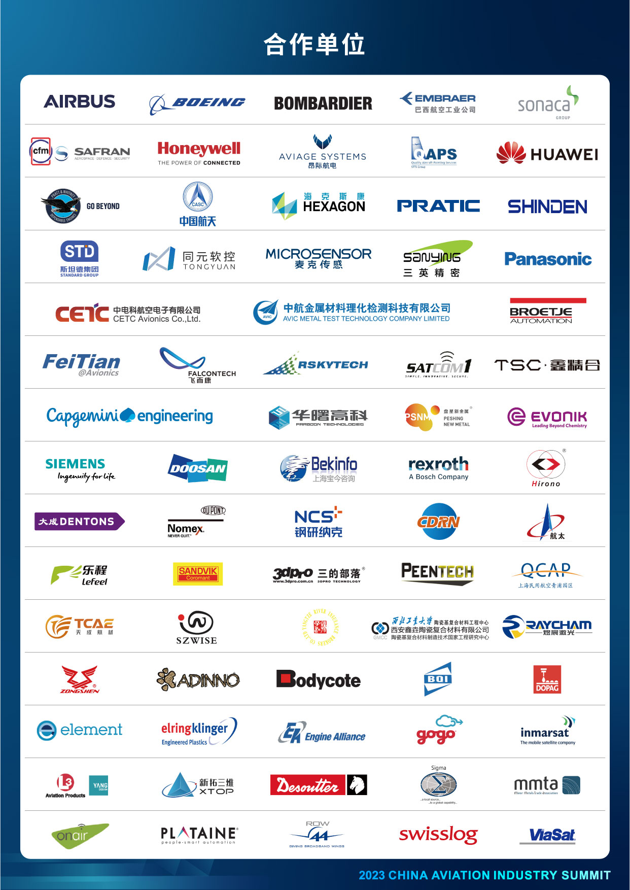 2023第十二屆中國航空工業國際論壇