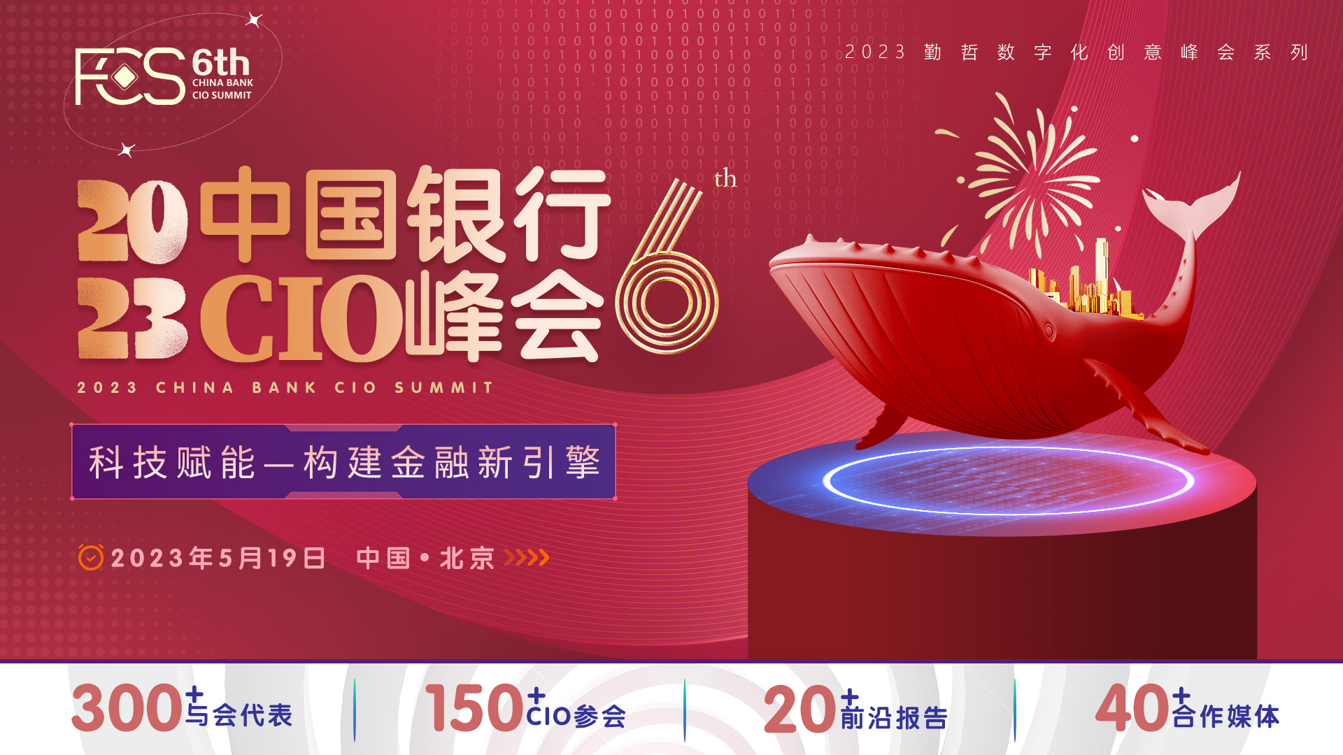 FCS 2023第六屆中國銀行CIO峰會