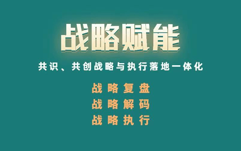 战略赋能篇即将开班《4+1企业年度组织赋能系列大课》