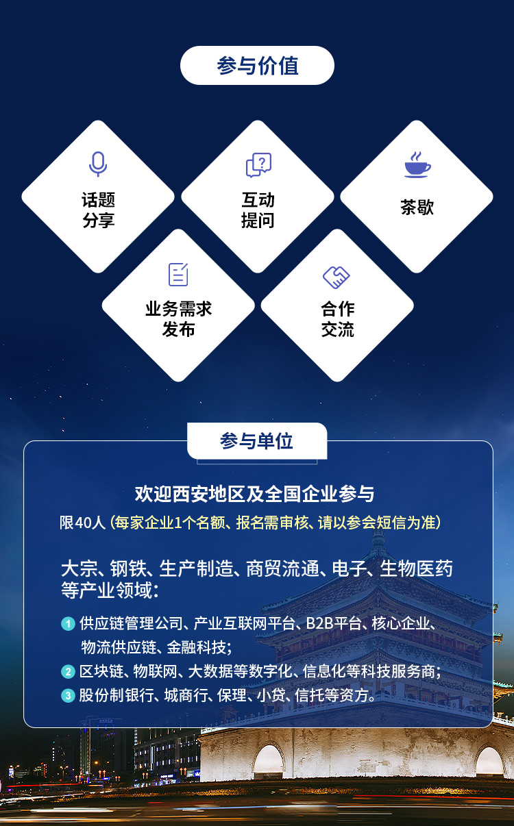 万联网品牌沙龙：“国企供应链创新之中国行”——西安站