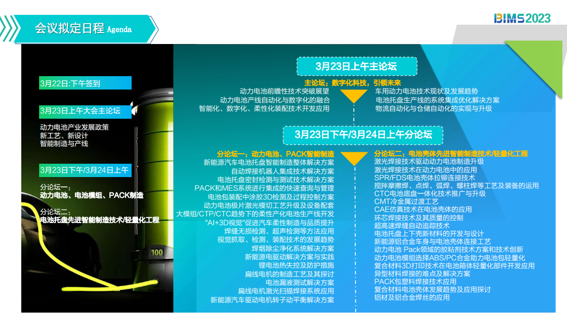 BIMS2023中国新能源动力电池智能制造峰会