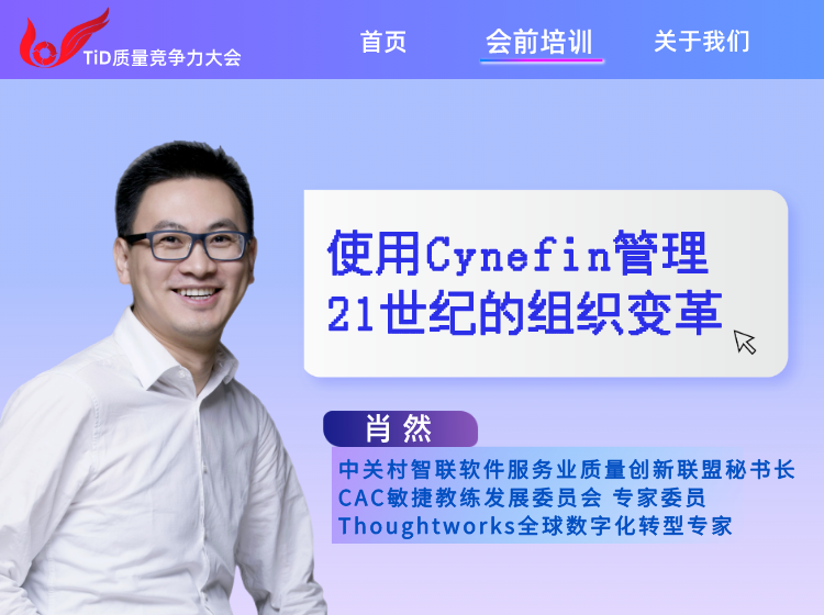 【TiD2023会前培训】肖然：使用Cynefin管理21世纪的组织变革