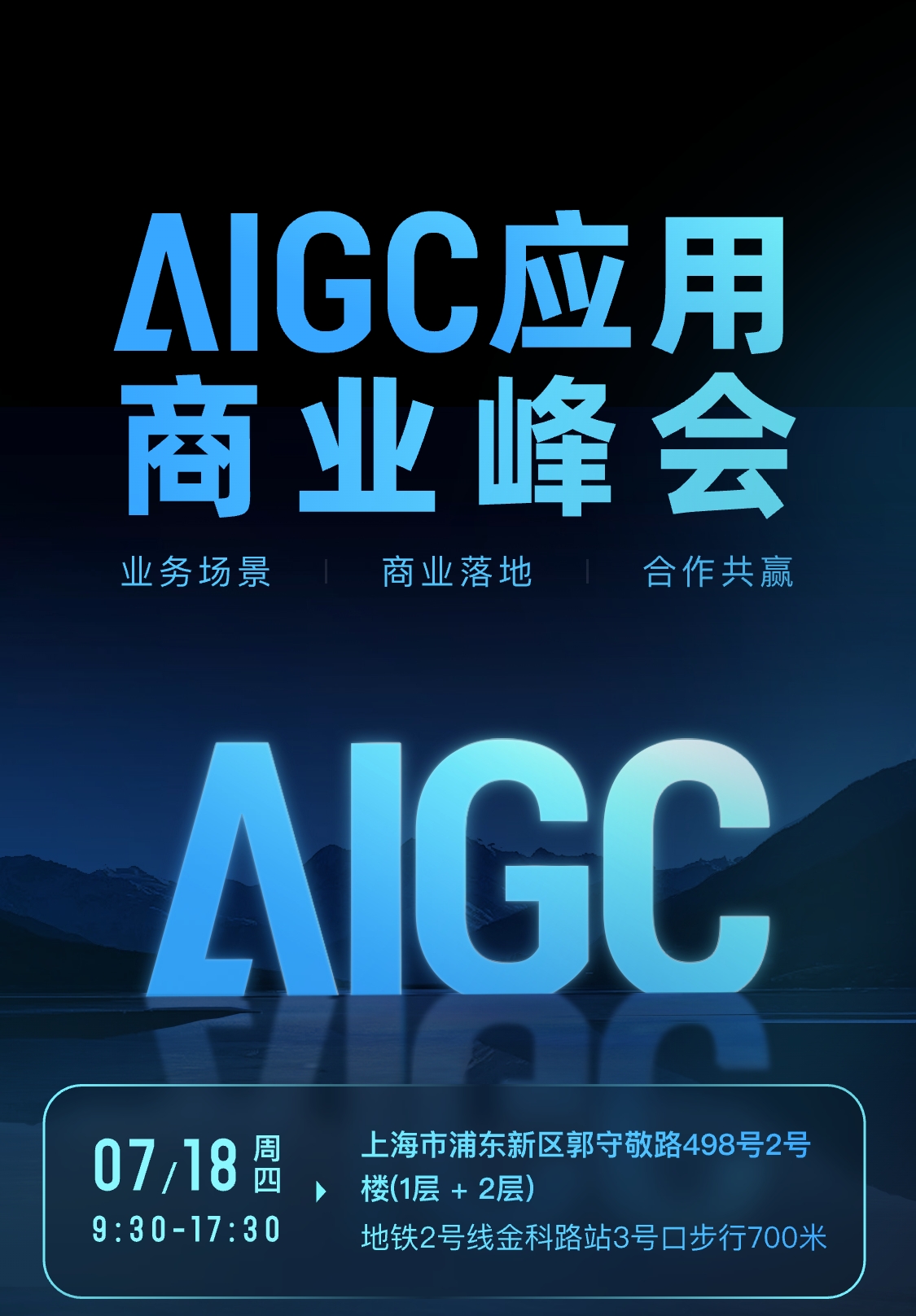 AIGC应用商业峰会