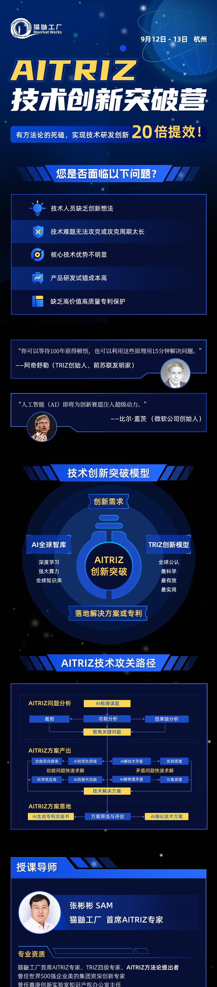 AITRIZ技术创新突破营（第三期）