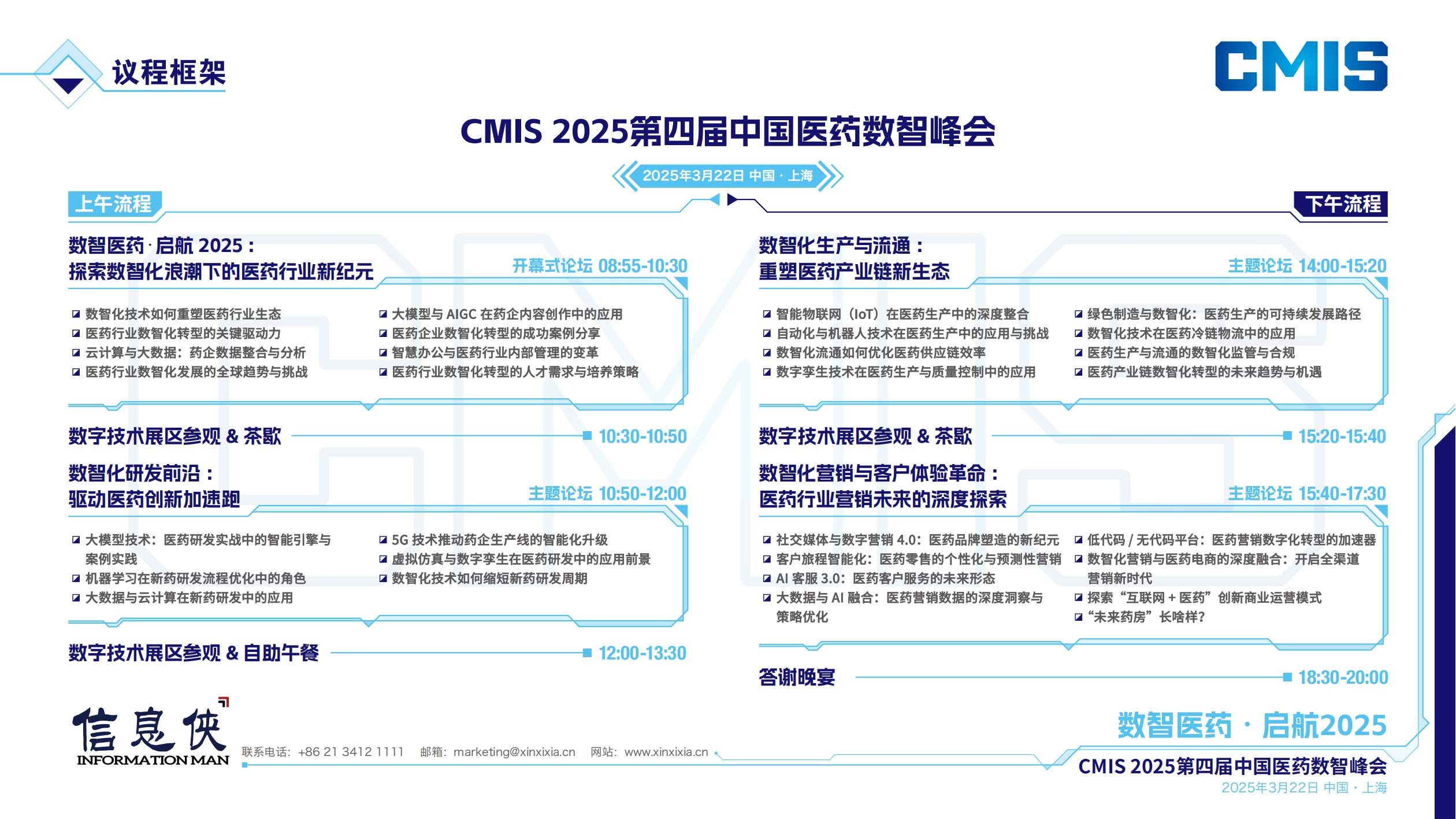 CMIS 2025第四届中国医药数智峰会