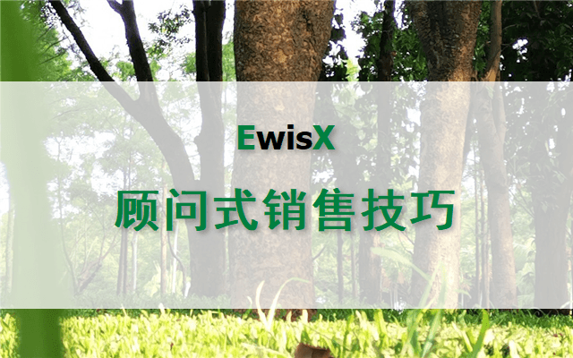 顾问式销售技巧训练 2025年 上海6月11-12日